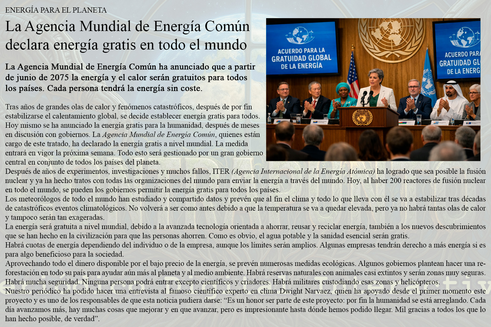 Noticia internacional 2075